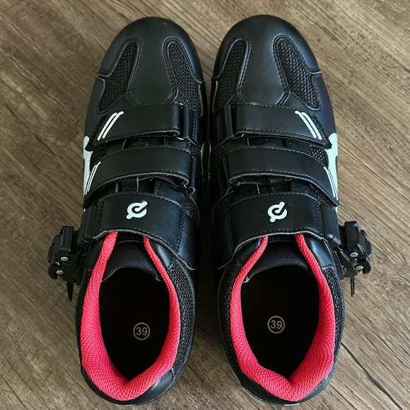 Peloton Unisex Black Cycling Shoes Womens Size 8 - Picture 5 of 6